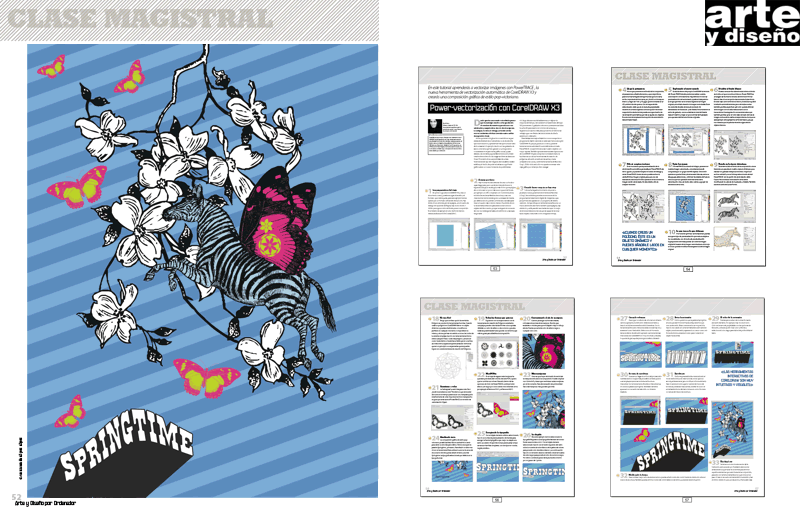 Tutorial publicado en la revista Arte y Diseño nº 81 