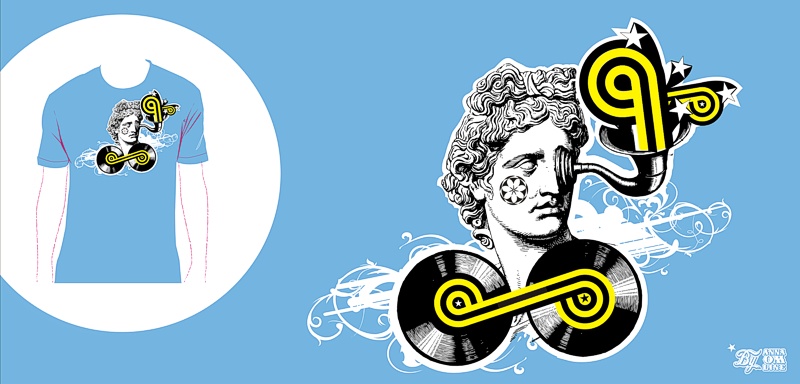 Apollo, el dios griego de la música