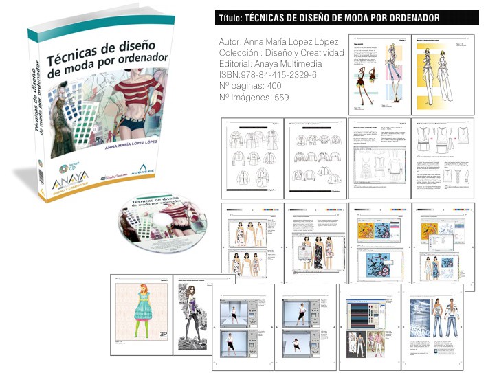 Libro Técnicas de diseño de moda por ordenador